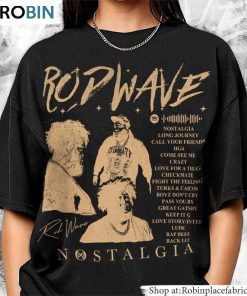 Rod Wave Nostalgia Album Inspired Sweatshirt , Rod Wave Shirt Hoodie