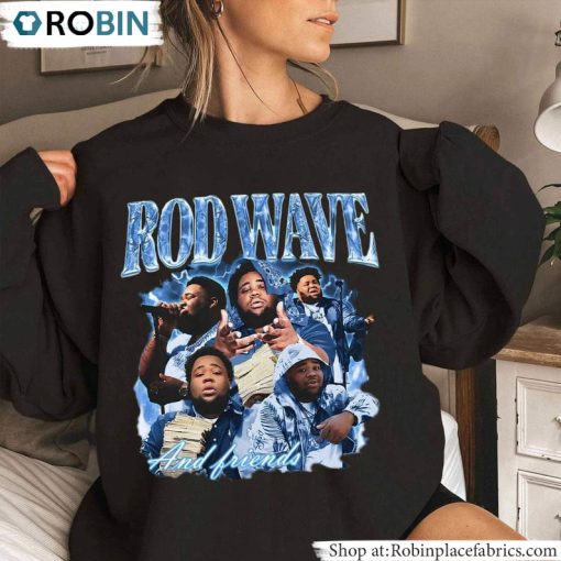 Rod Wave Shirt, Rod Wave Nostalgia 2023 Rap Tee Tops Sweater