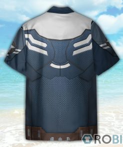 Sam Wilson Captain America Movies Cosplay Costume Hawaiian Shirt Sam Wilson Captain America Movies Cosplay Costume Hawaiian Shirt