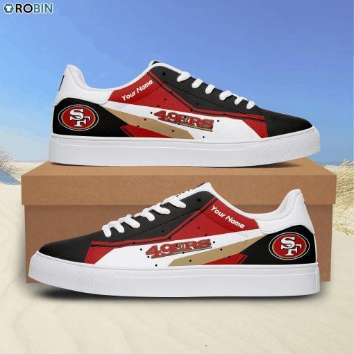 San Francisco 49ers Color Design Personalized Stan Smith Sneakers