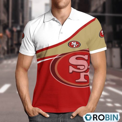 San Francisco 49ers Comprehensive Charm Polo Shirt, 49ers Unique Gifts