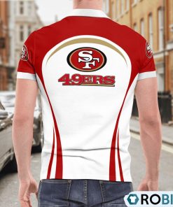 San Francisco 49ers Curve Casual Polo Shirt, San Francisco 49ers Team Gifts
