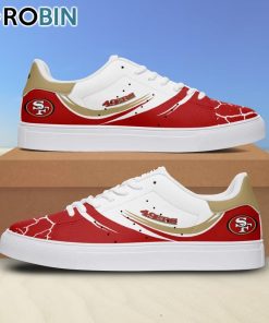 San Francisco 49ers Design Football Custom Name Stan Smith Sneakers San Francisco 49ers Design Football Custom Name Stan Smith Sneakers