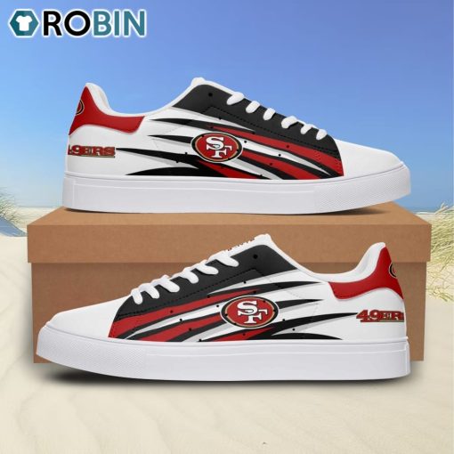 San Francisco 49ers Football Custom Name Stan Smith Sneakers
