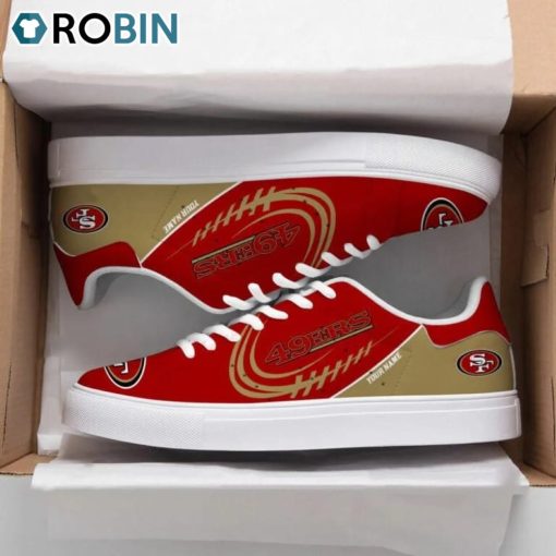 San Francisco 49ers Football Design Personalized Stan Smith Sneakers