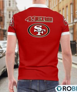 San Francisco 49ers Heartbeat Polo Shirt, San Francisco 49ers Merch San Francisco 49ers Heartbeat Polo Shirt, San Francisco 49ers Merch