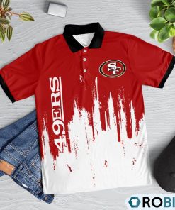 san-francisco-49ers-lockup-victory-polo-shirt