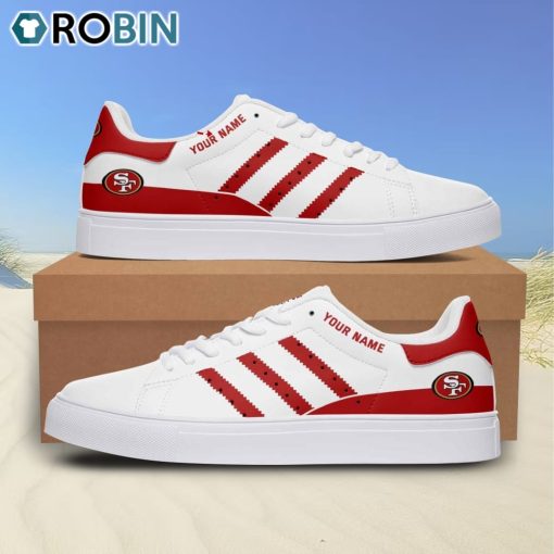 San Francisco 49ers Personalized Stan Smith Sneakers