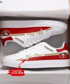 San Francisco 49ers PFootball Personalized Stan Smith Sneakers San Francisco 49ers PFootball Personalized Stan Smith Sneakers