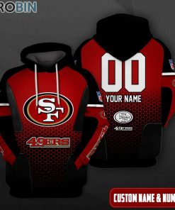 san-francisco-49ers-polygon-pattern-design-3d-hoodie-1