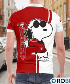 San Francisco 49ers Snoopy Polo Shirt, San Francisco 49ers Gifts