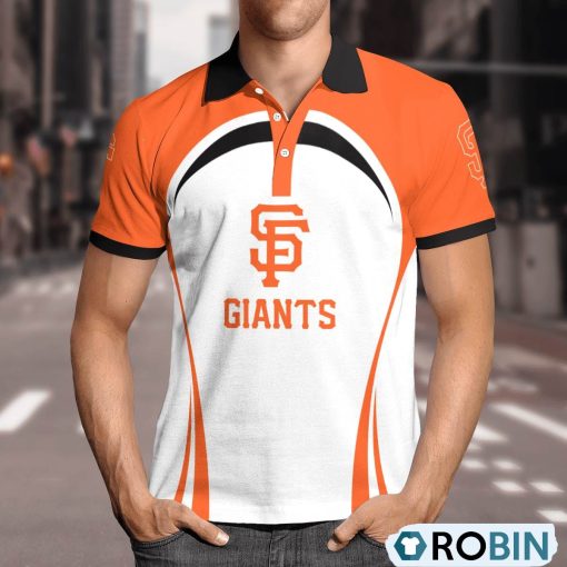 San Francisco Giants Curve Casual Polo Shirt, Giants Gifts