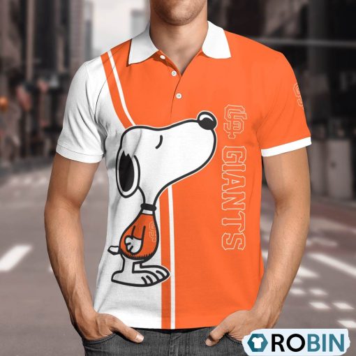 San Francisco Giants Snoopy Polo Shirt, San Francisco Giants Fan Shirt for Sale
