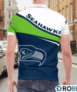 Seattle Seahawks Comprehensive Charm Polo Shirt, Seahawks Shirt