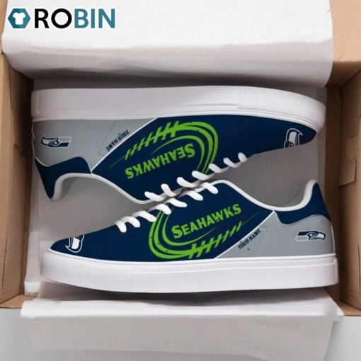 Seattle Seahawks Football Design Personalized Stan Smith Sneakers