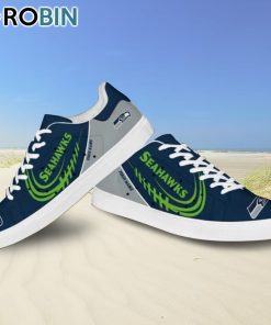 Seattle Seahawks Football Design Personalized Stan Smith Sneakers