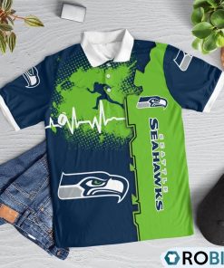 seattle-seahawks-heartbeat-polo-shirt
