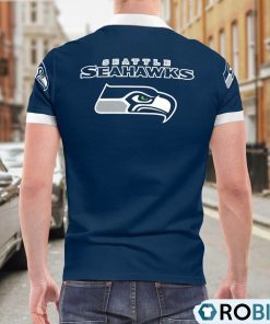 Seattle Seahawks Heartbeat Polo Shirt, Seahawks Gear Seattle Seahawks Heartbeat Polo Shirt, Seahawks Gear