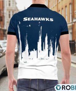 Seattle Seahawks Lockup Victory Polo Shirt, Seahawks Merchandise