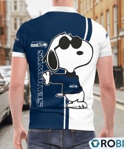 Seattle Seahawks Snoopy Polo Shirt, Seattle Seahawks Merchandise