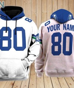 Seattle Seahawks Teams Hoodie Custom Name and Number