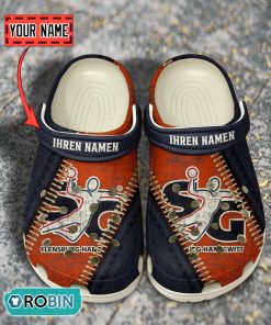 SG Flensburg-Handewitt Leather Zip Design Crocs Shoes SG Flensburg-Handewitt Leather Zip Design Crocs Shoes