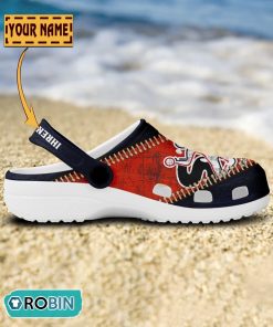 SG Flensburg-Handewitt Leather Zip Design Crocs Shoes