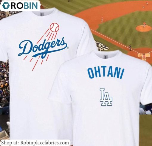 Shohei Ohtani Shirt, Dodgers Ohtani Sweater Long Sleeve