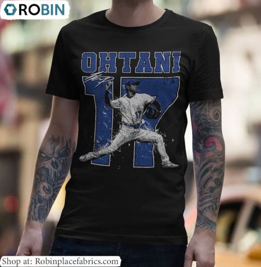 Shohei Ohtani Shirt, Shohei Ohtani Dodgers Crewneck Unisex Hoodie