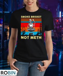 skeleton-bbq-smoke-brisket-not-meth-vintage-shirt-2