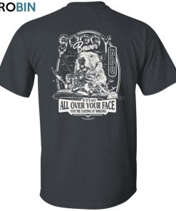 Soggy Beaver BBQ Unisex Shirt, Hoodie, Sweatshirt Crewneck (BACK PRINT)