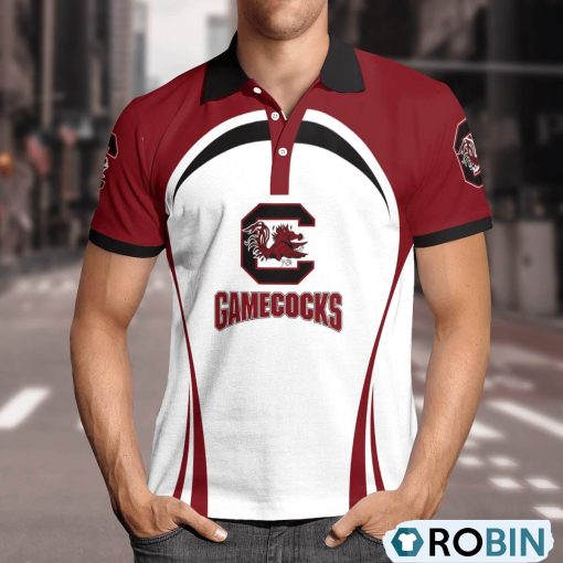 South Carolina Gamecocks Curve Casual Polo Shirt