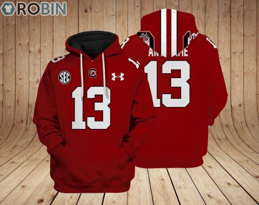South Carolina Gamecocks Hoodie Custom Name and Number