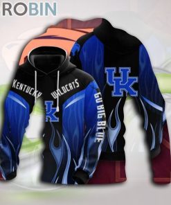Sports American Football Ncaaf Kentucky Wildcats Usa 1386 NCAA Hoodie 3D