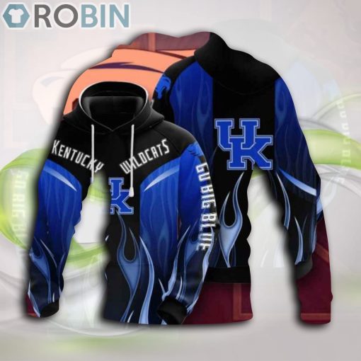 Sports American Football Ncaaf Kentucky Wildcats Usa 1386 NCAA Hoodie 3D