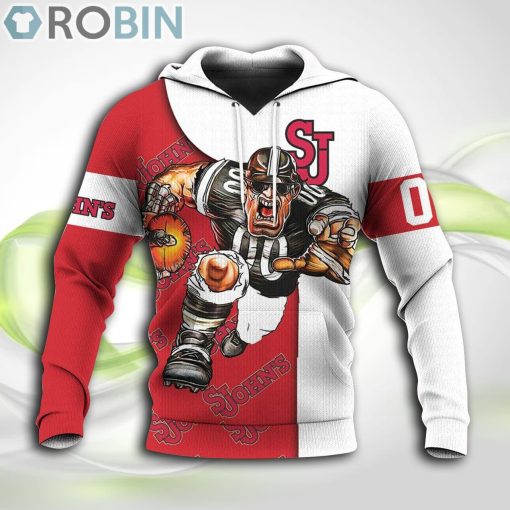 St. John’s Red Storm NCAA Hoodie Football Go On