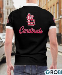 St Louis Cardinals American Flag Polo Shirt St Louis Cardinals American Flag Polo Shirt