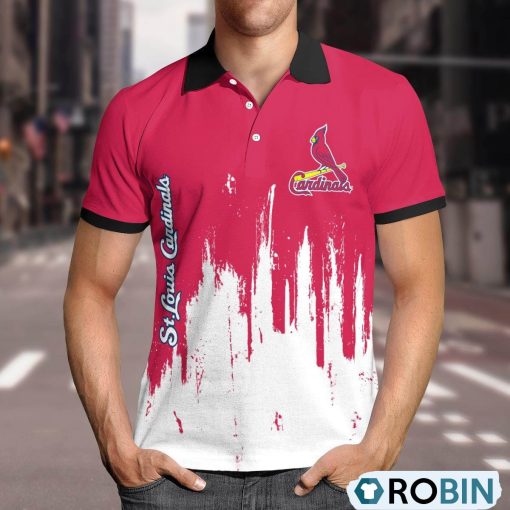 St Louis Cardinals Lockup Victory Polo Shirt