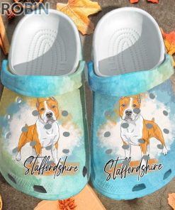 Staffordshire Bull Terrier Crocs For Dog Love