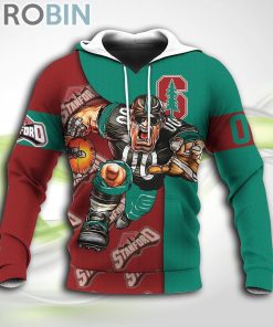 Stanford Cardinal NCAA Hoodie Football Go On