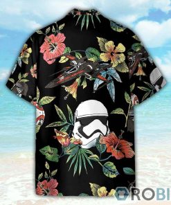 Star Wars Stormtrooper Kylo Ren BB 8 Vintage Floral Hawaiian Shirt