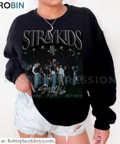 Stray Kids 5 Star Shirt, Stray Kids New Album Short Sleeve Tee Tops Stray Kids 5 Star Shirt, Stray Kids New Album Short Sleeve Tee Tops