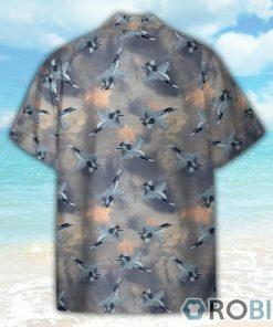Super Hornet Aircraft Sky Hawaiian Shirt