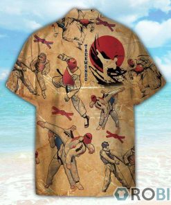 Taekwondo Fighting Korea Style Hawaiian Shirt