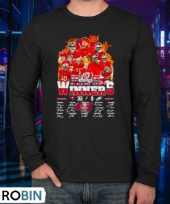 Tampa Bay Buccaneers 32 9 Eagles 2023 2024 Wild Card Nfl Playoff Winners Signatures Shirt