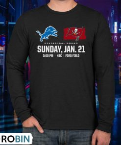 Tampa Bay Buccaneers Vs Detroit Lions 2023 Divisional Nfl Playoffs Shirt