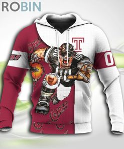 Temple Owls NCAA Hoodie Football Go On