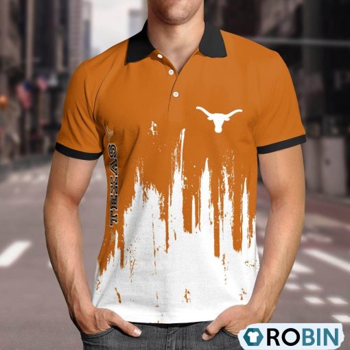 Texas Longhorns Lockup Victory Polo Shirt, Longhorns Apparel