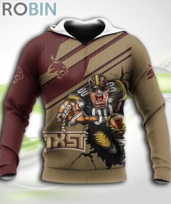 Texas State Bobcats NCAA Hoodie American Football