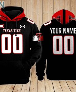 Texas Tech Red – TTU Hoodie Custom Name and Number Custom Hoodie